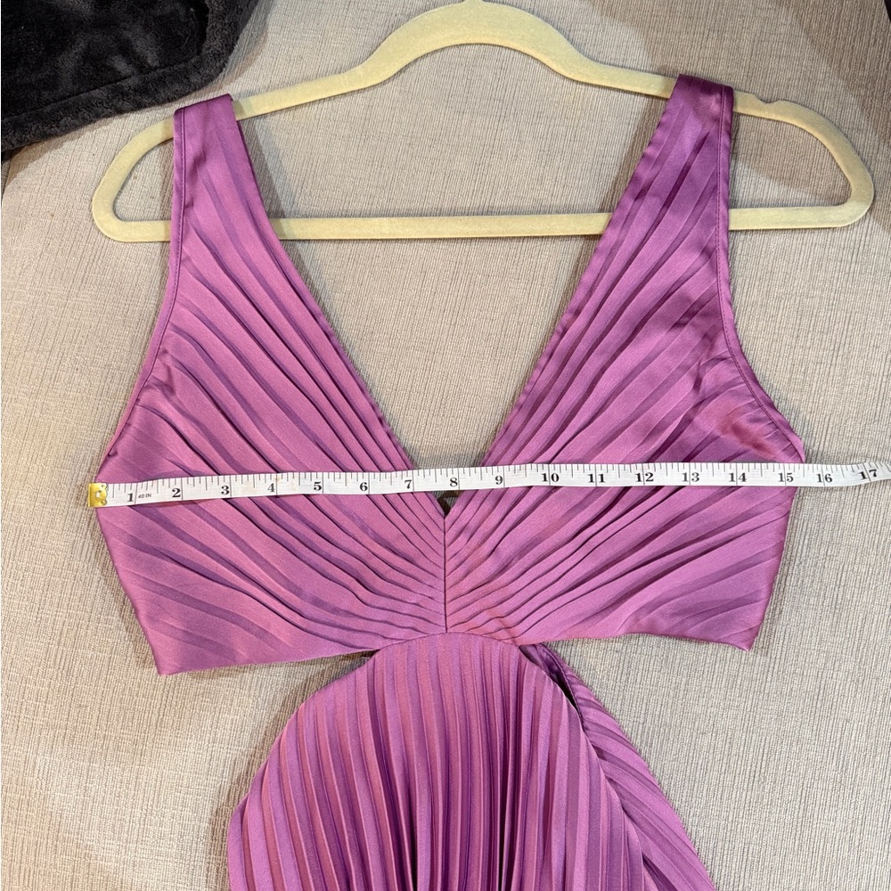 Abercrombie & Fitch Purple Midi Dress - Picture 9 of 15
